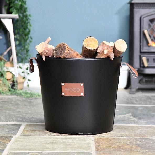 Contemporary Wood Bucket