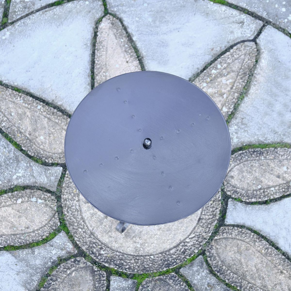 Birdseye view of 50cm Kadai Fire Bowl Lid 