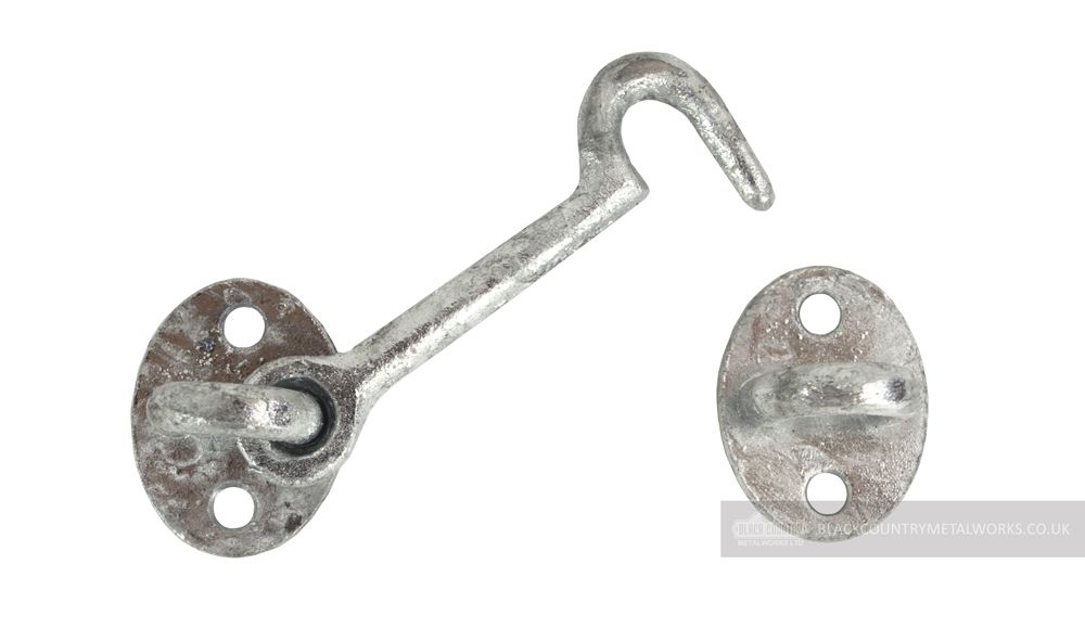 Galvanised 3 Inch Cabin Hook