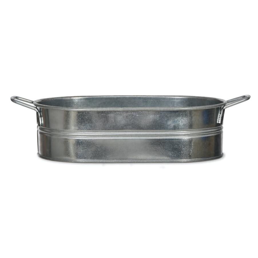 Trough Planter in a Galvanised Steel 