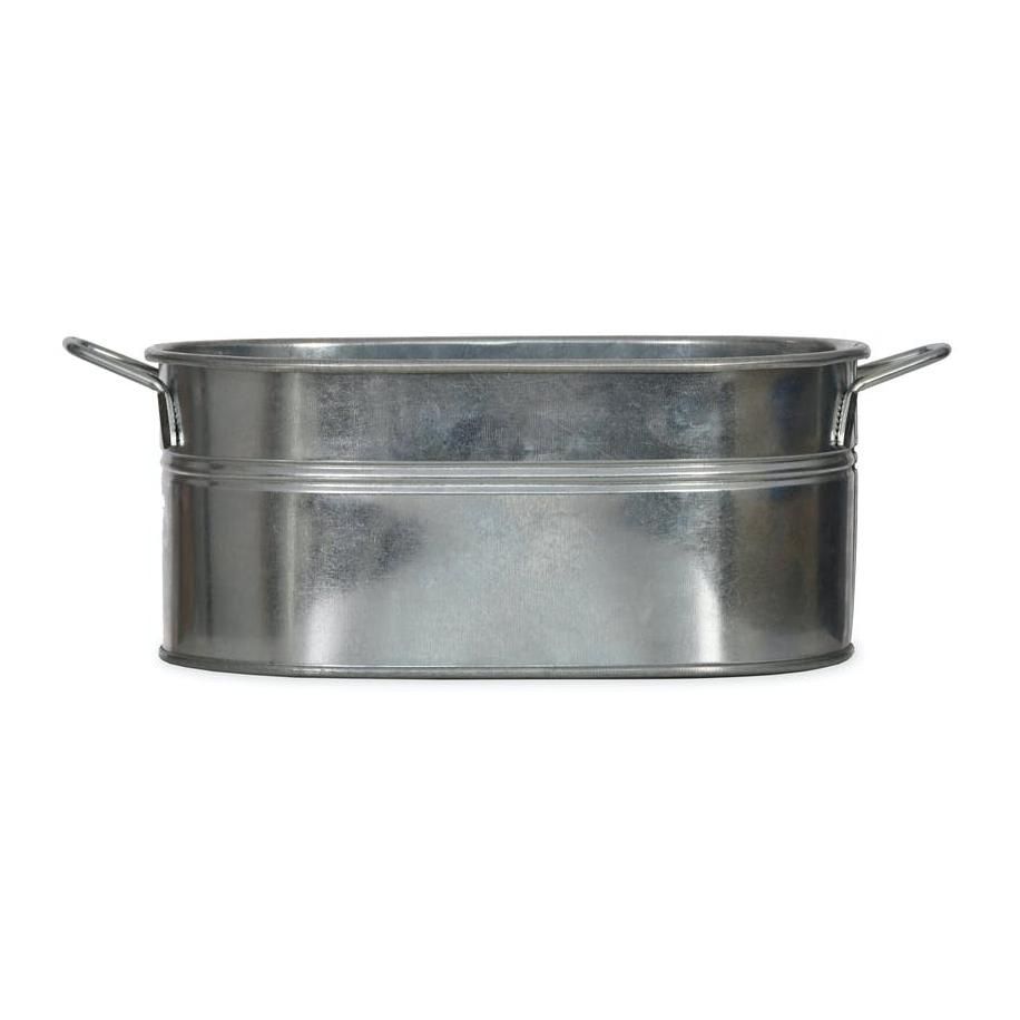Trough Planter in a Galvanised Steel 