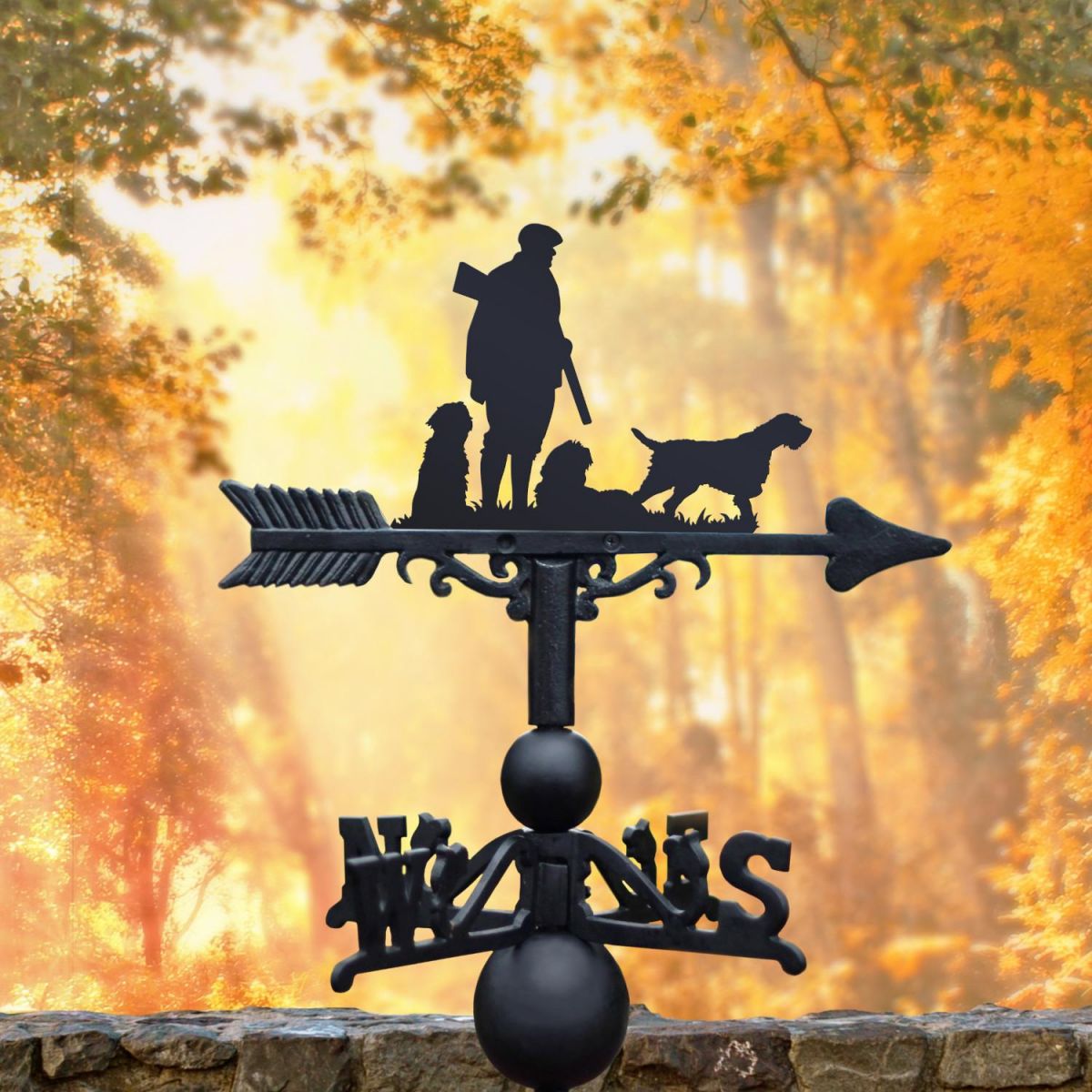 Game Season "Korthals Griffon" Weathervane