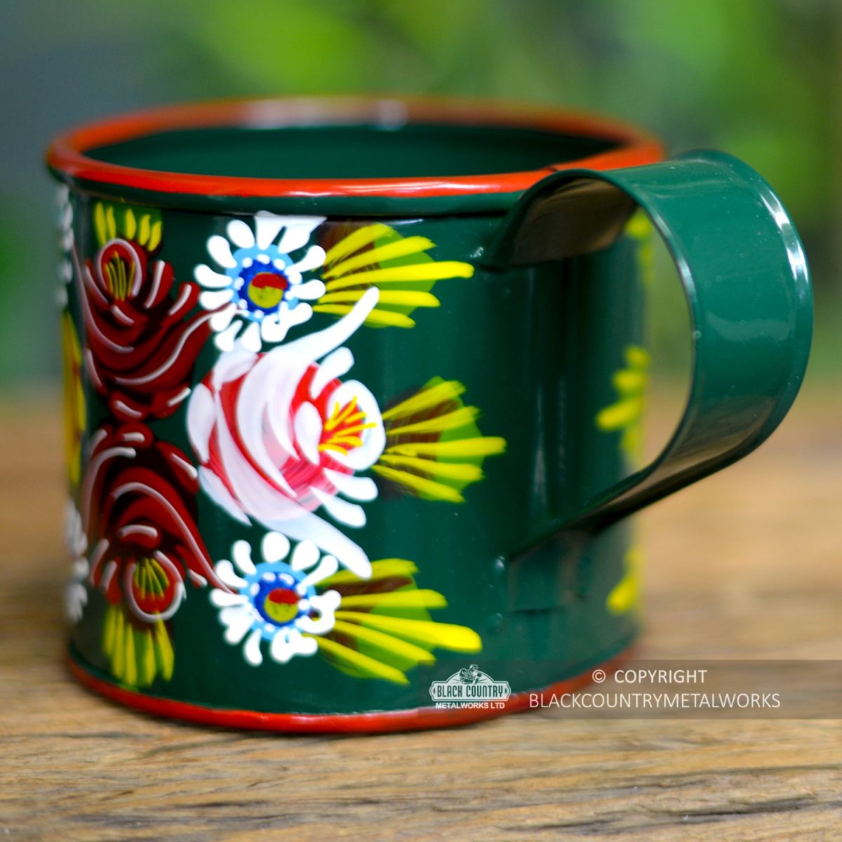 Close-up of the Handle on the Mug