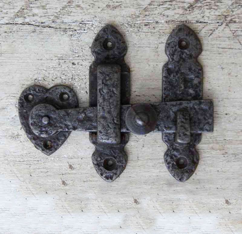 Hammered Iron Door Or Gate Latch