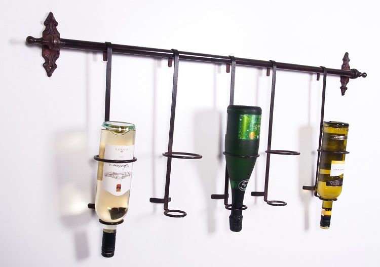 "Vintage Veronia" Wall Mounted Wine Rack