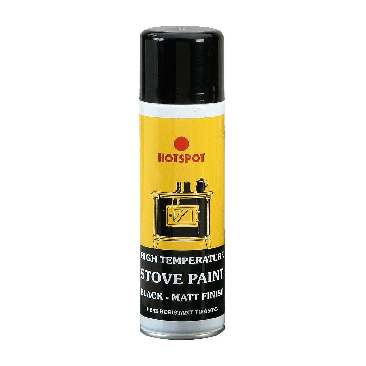 Heat Resistant Black Paint - 250ml