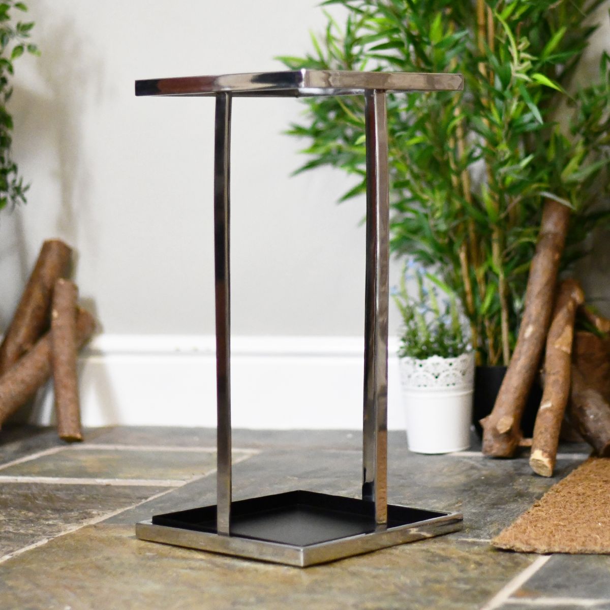 Simplistic entrance hall umbrella stand 