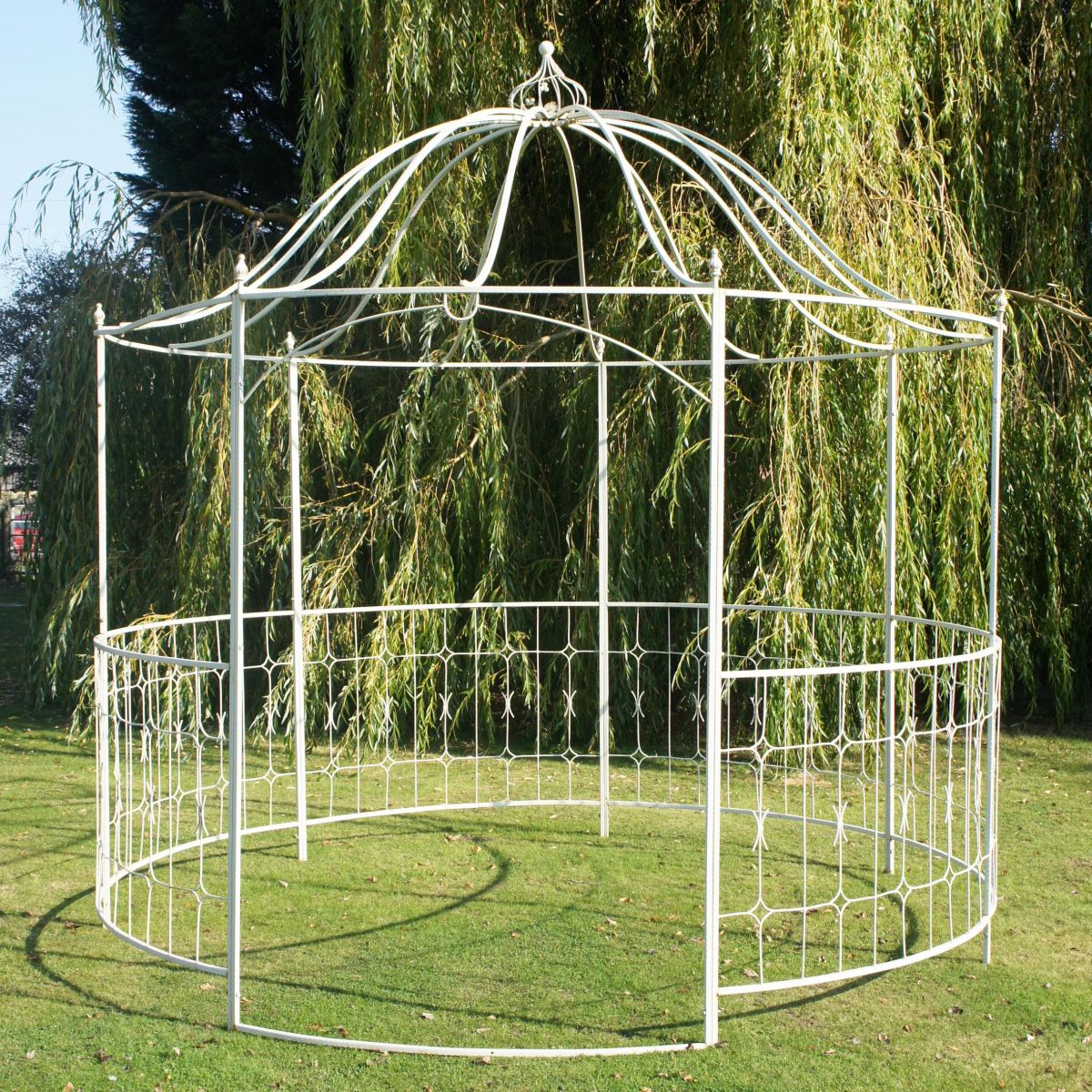 "The Countess" Gazebo- Cream 
