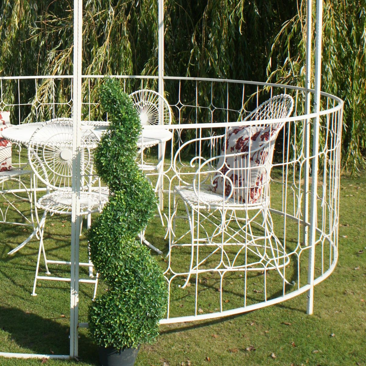 "The Countess" Gazebo- Cream 