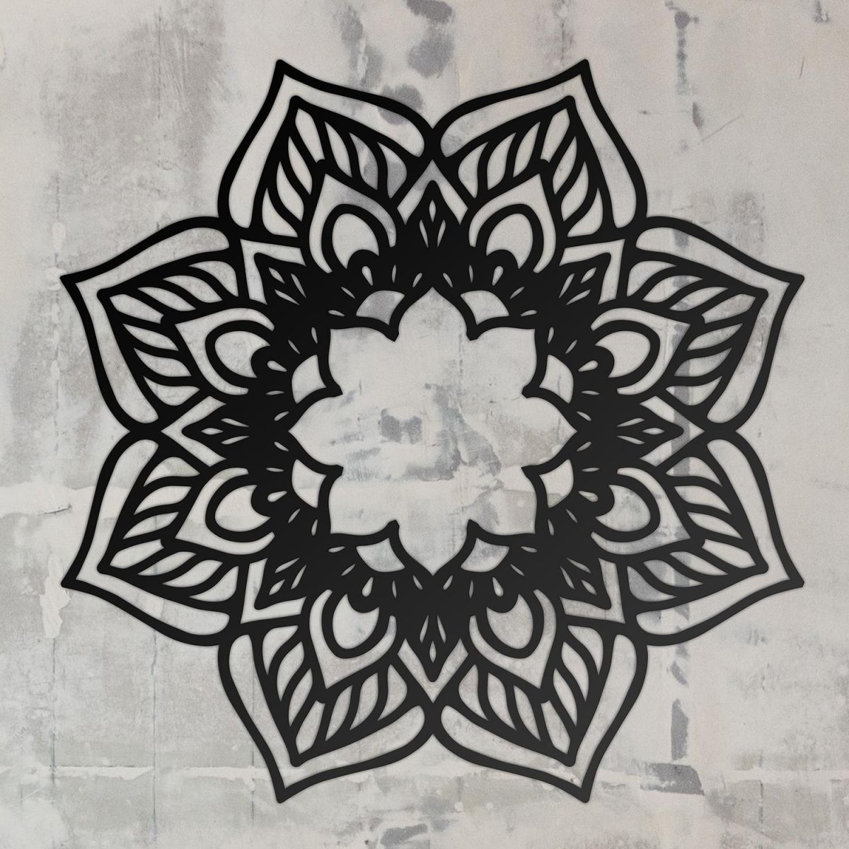 Mandela Wall Art on a Rustic Grey Wall