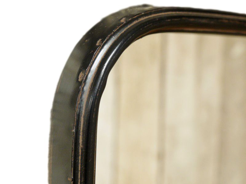 Industrial Shelf With Mirror