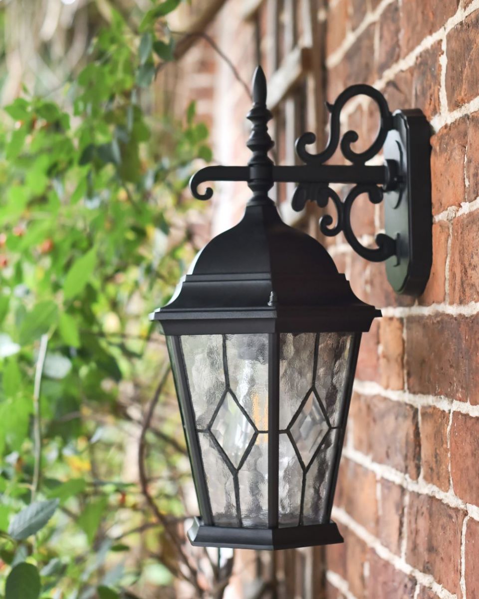 Intricate Victorian Wall Light Side View