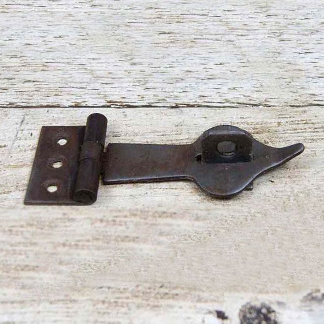 "Spearhead" Hasp & Staple Created From Iron