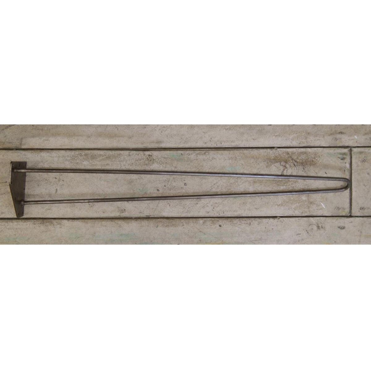 Two Prong Hairpin Table Leg Created From Iron