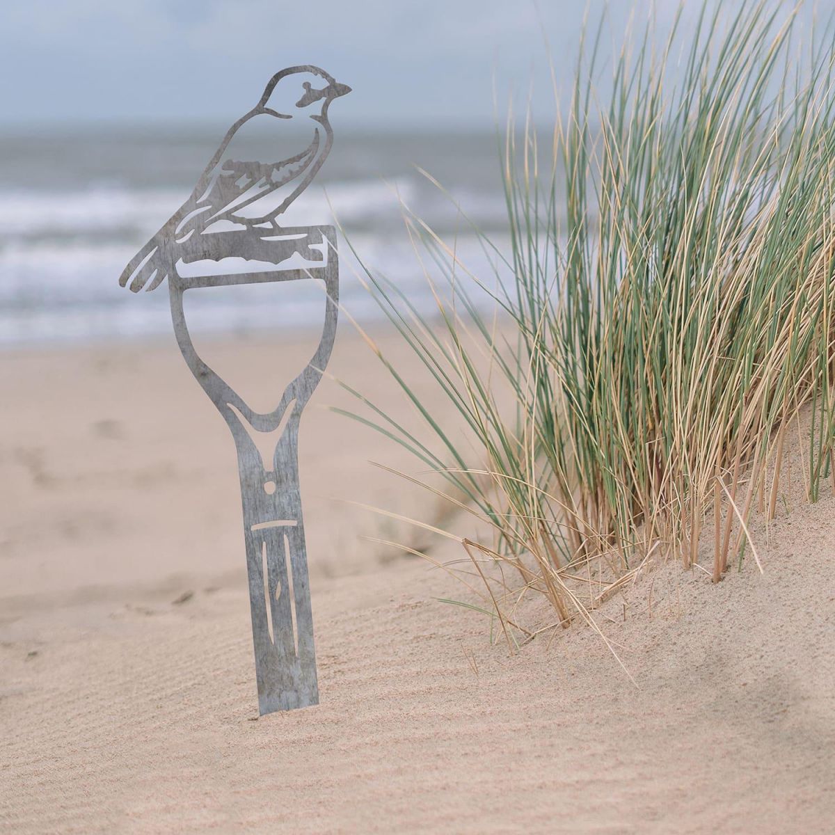 Jay Bird Sheet Steel Silhouette in Natural Steel Finish