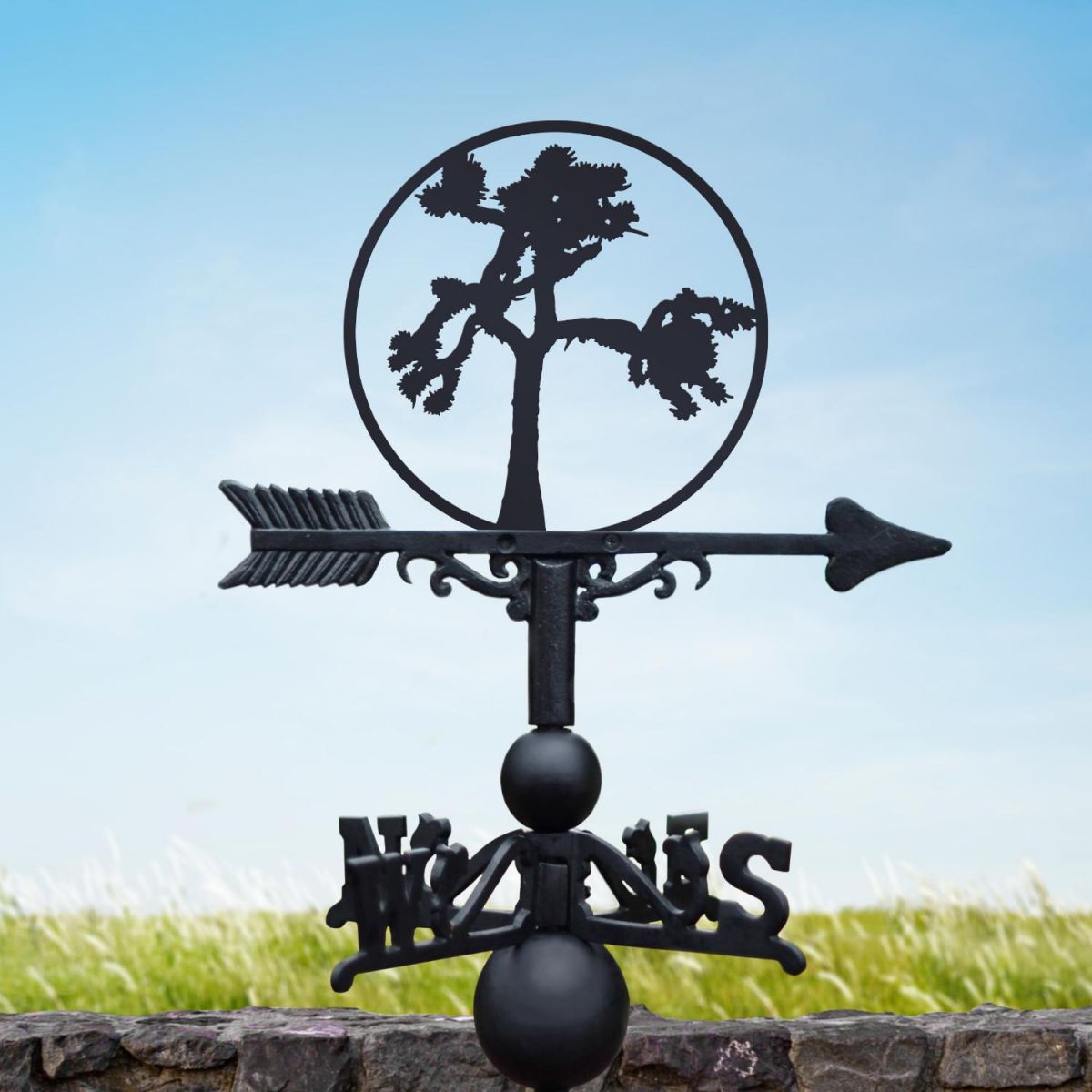 Joshua Tree Weathervane in Situ