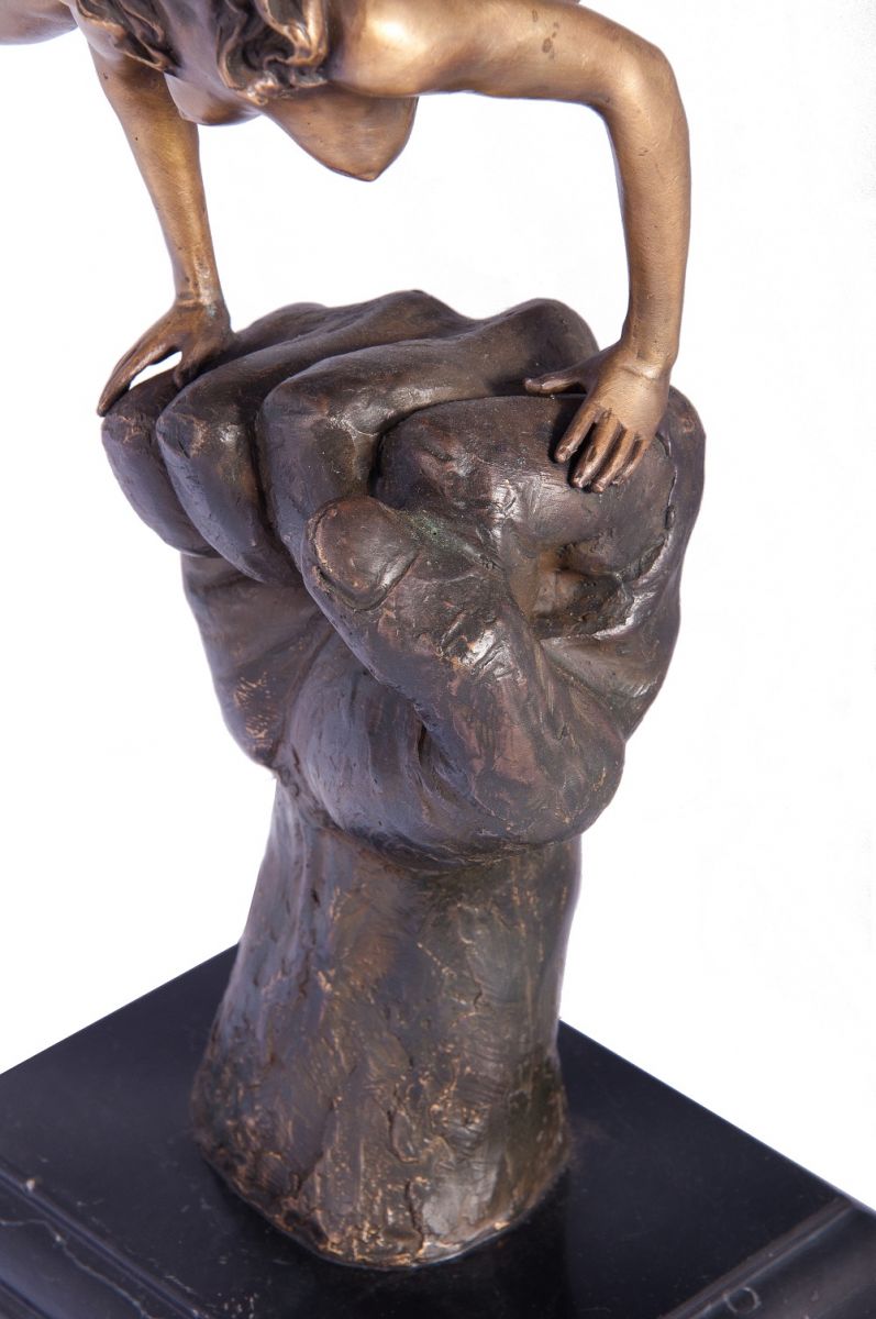 “Speranza” Abstract Bronze sculpture 