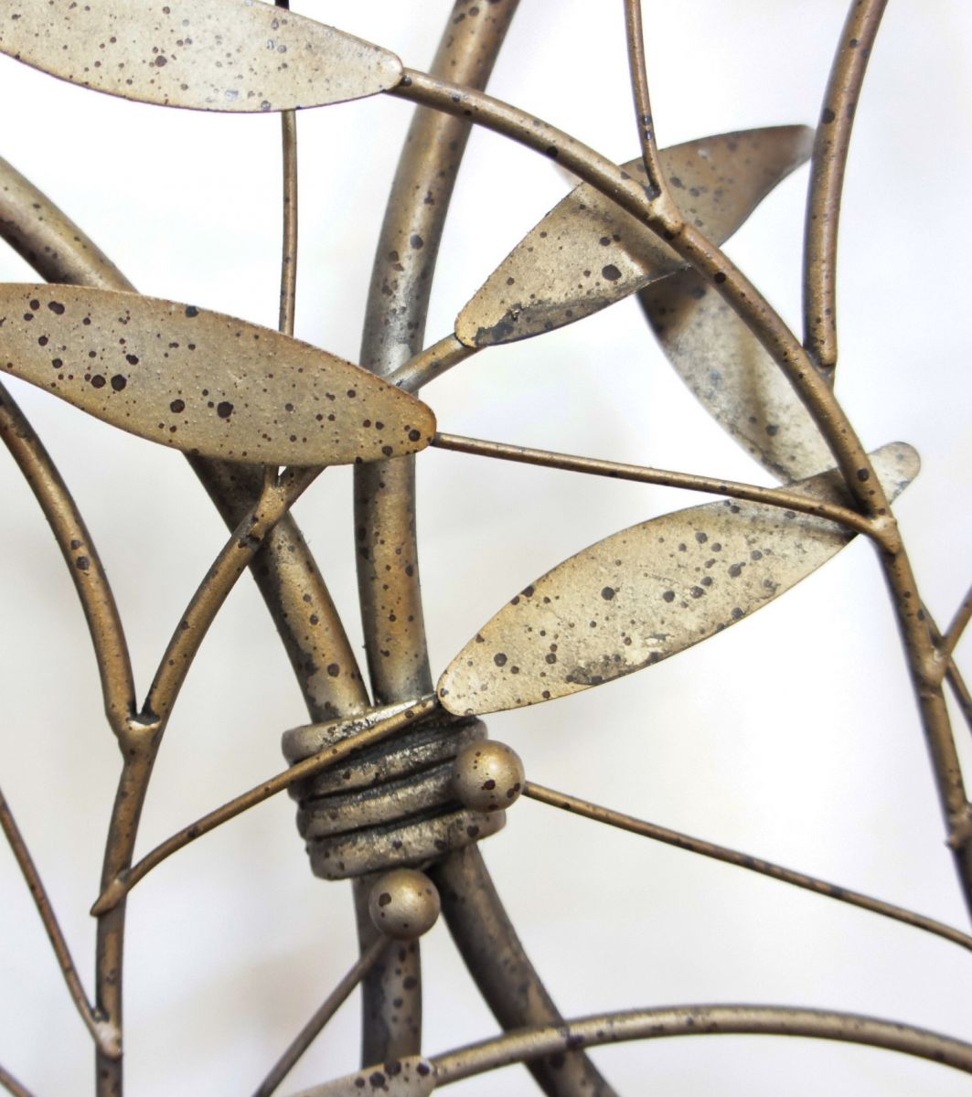 "Lighthearted" stunning wall Art with candle holders