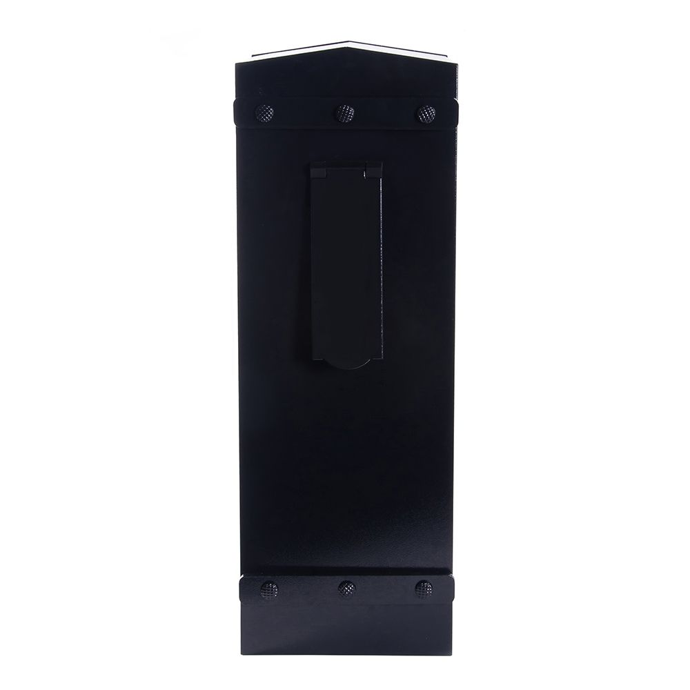 “Royal Bellman” High security, letter box for Security Gates and Fencing Finished in Black 