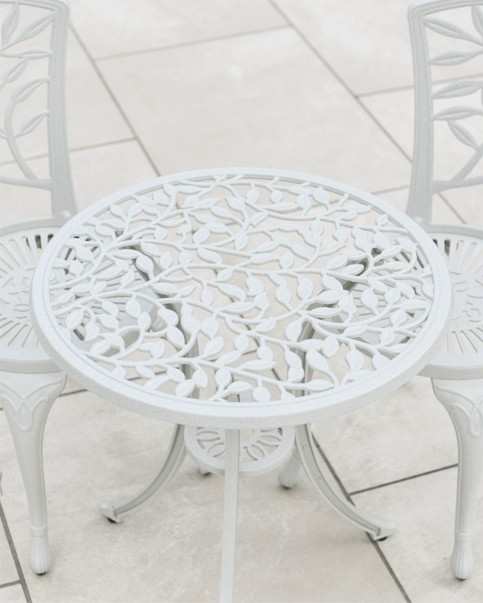 Close up of Leaf Pattern Table Top 