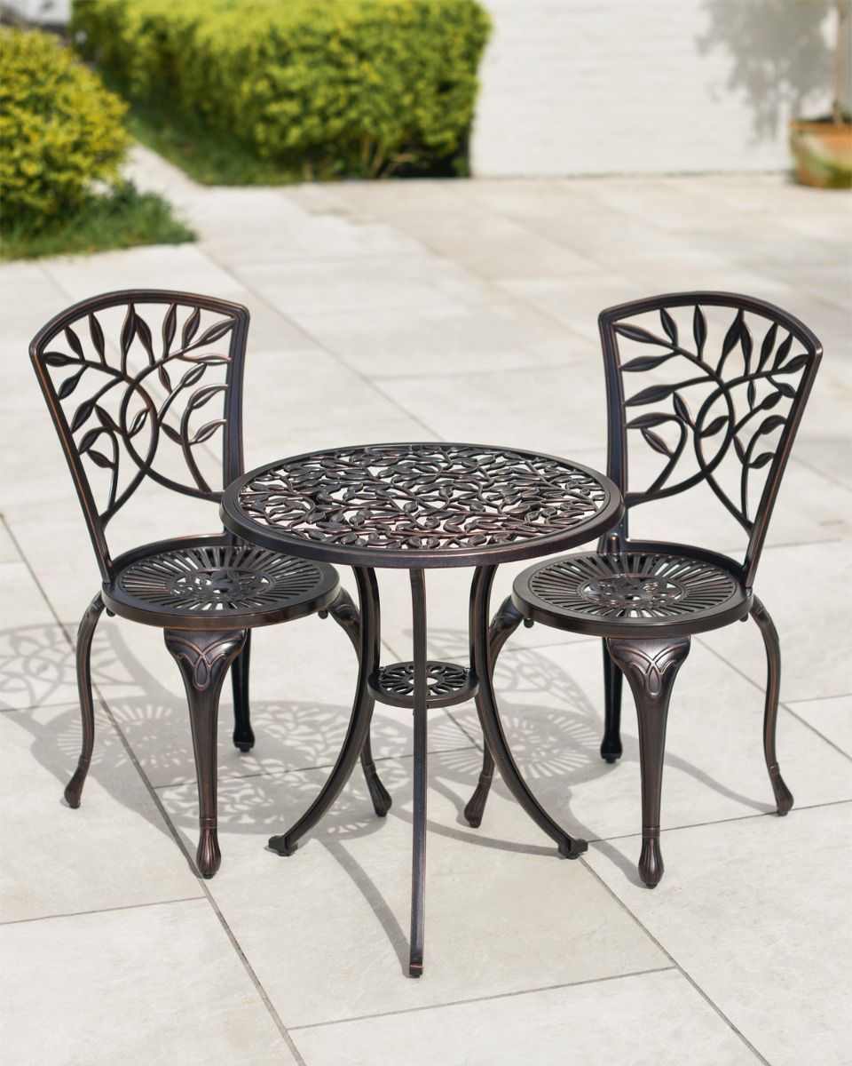 Leaf Pattern Two Seater Garden Furniture 