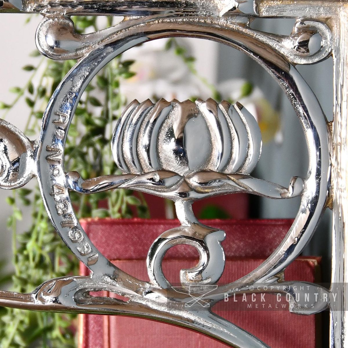 Close-up of the "Lotus Flower" Design