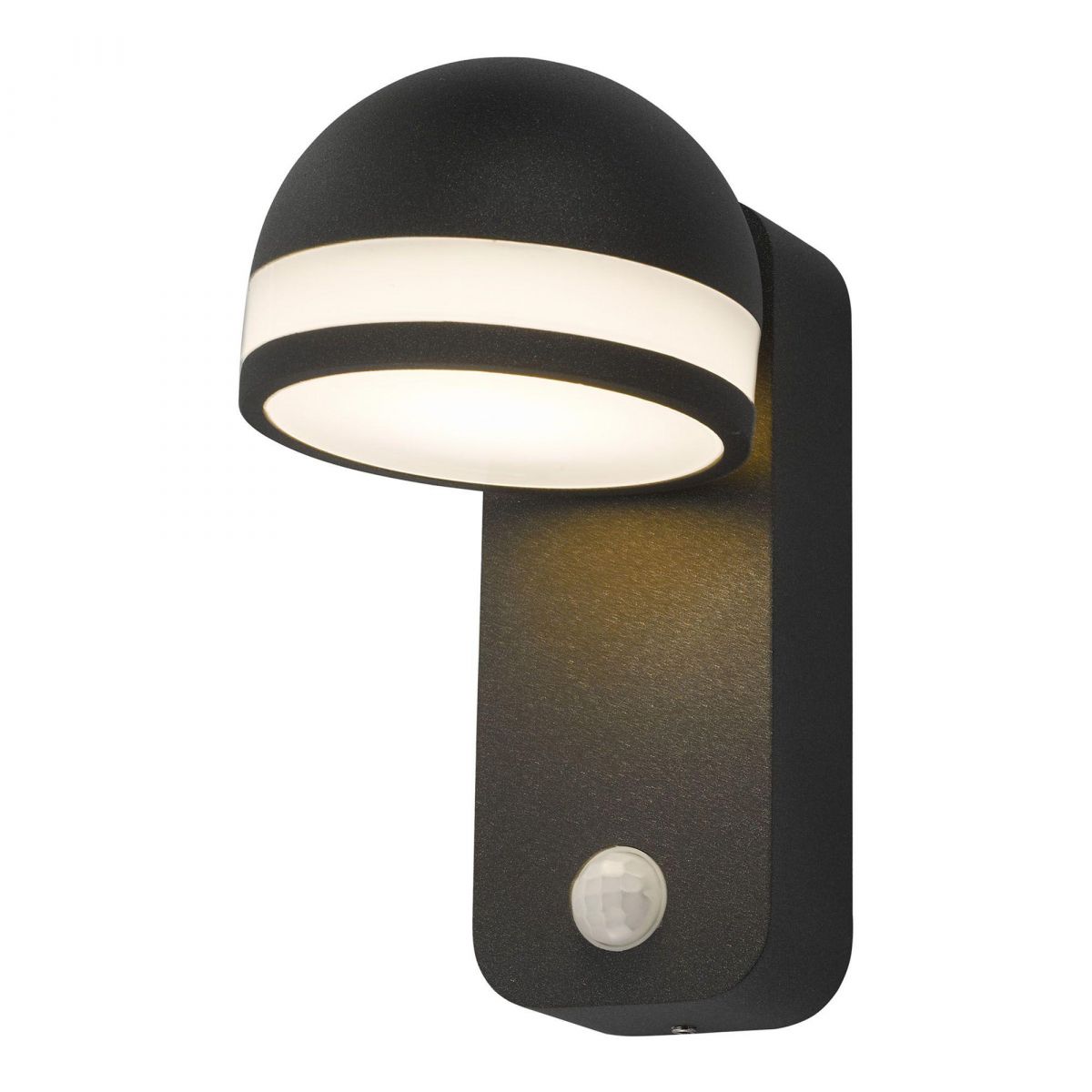 View of the Contemporary Wall Light Switched On