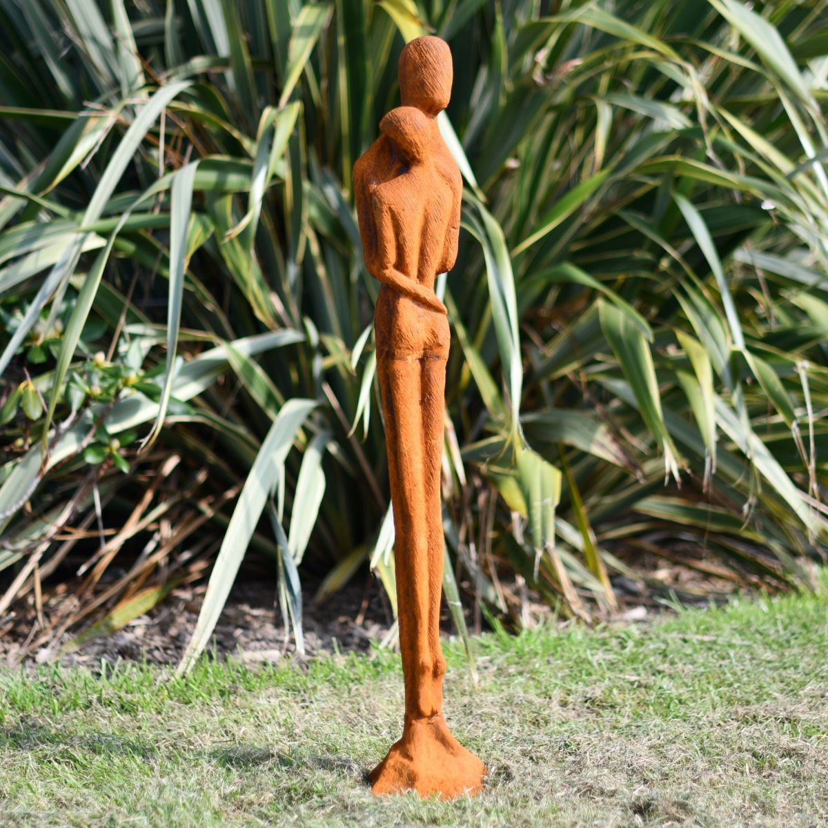 Small size Cast Iron "The Loving Couple" Garden Statue