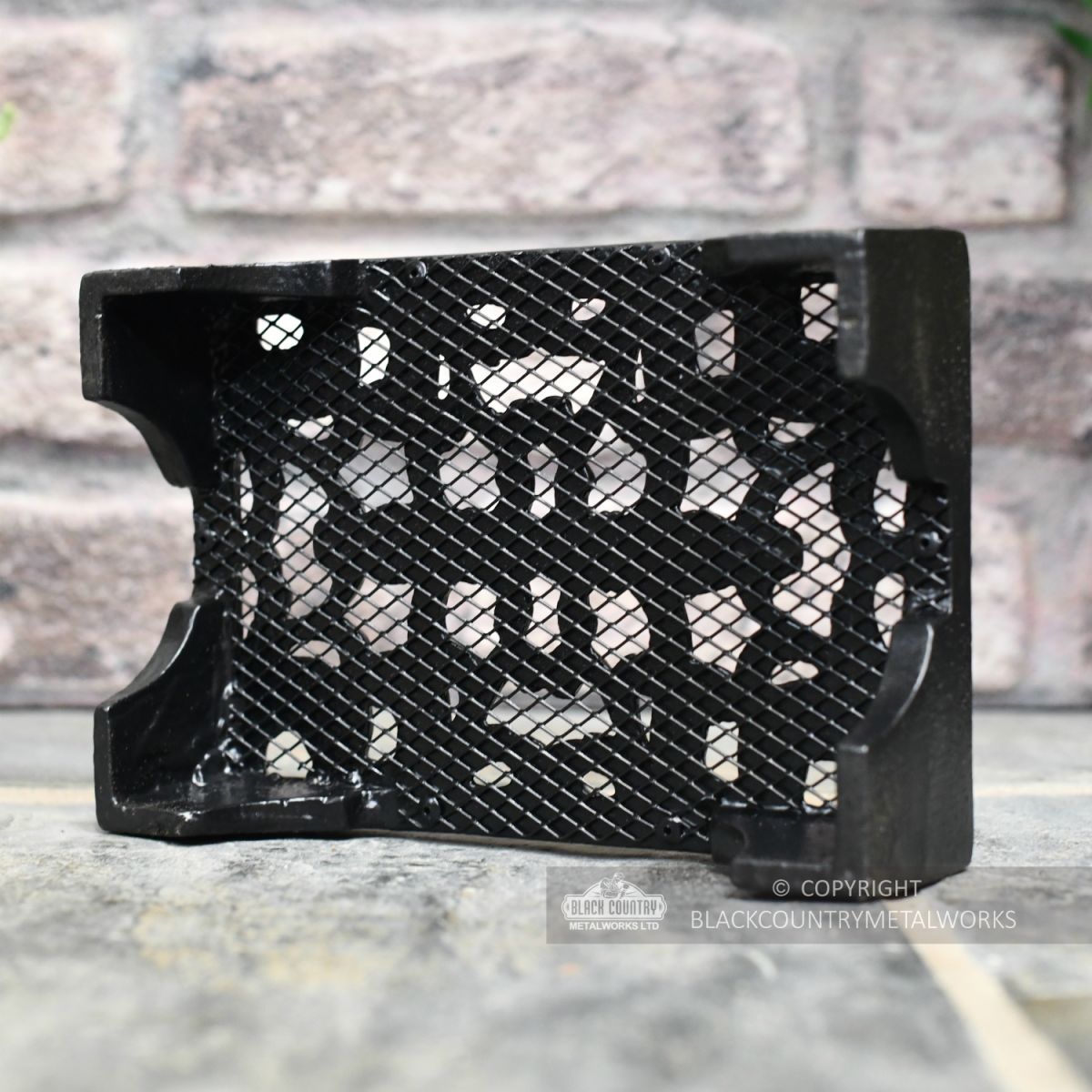 Air brick with mesh