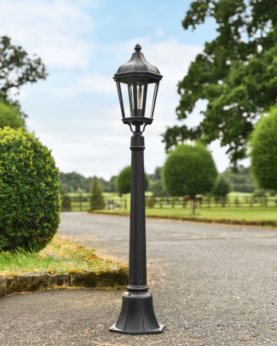"The Grange" Miniature Hexagonal Pillar Light