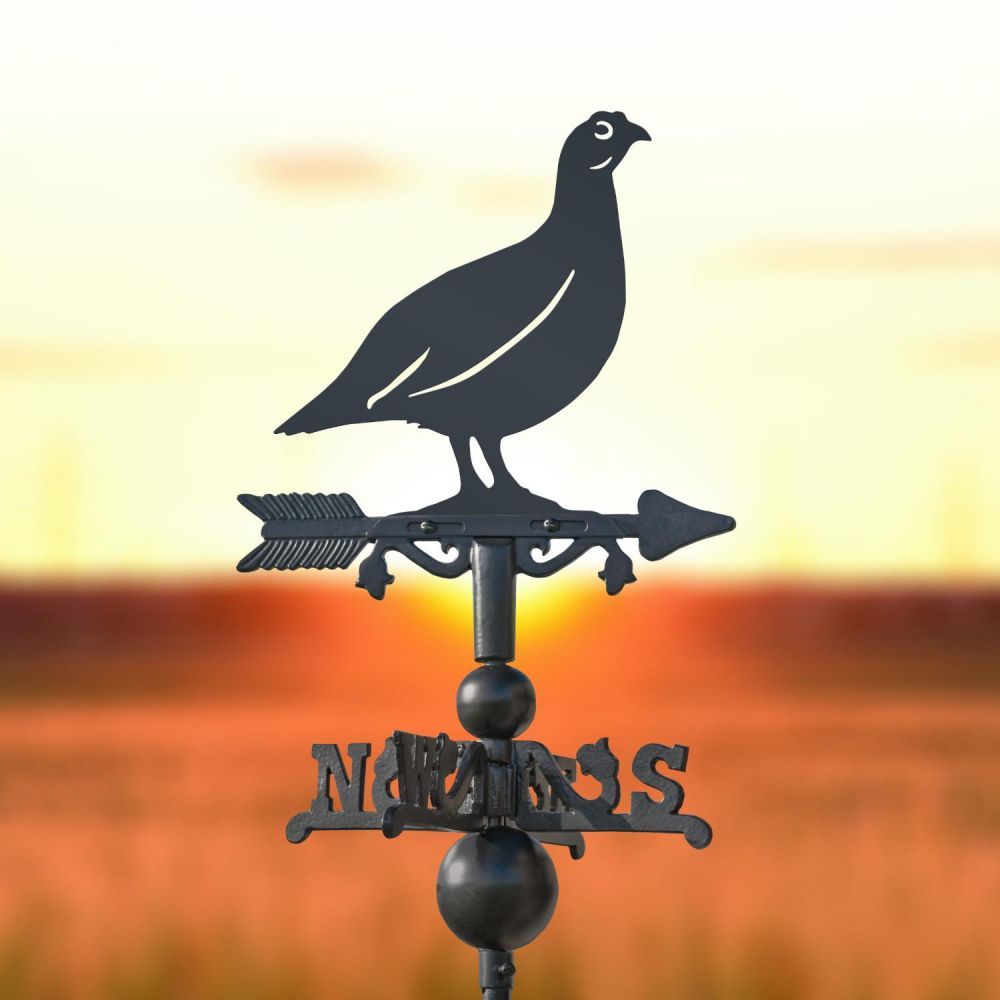 Red Grouse Miniature Weathervane