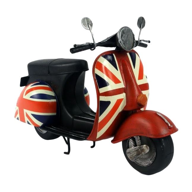 Union Jack Design Model Scooter