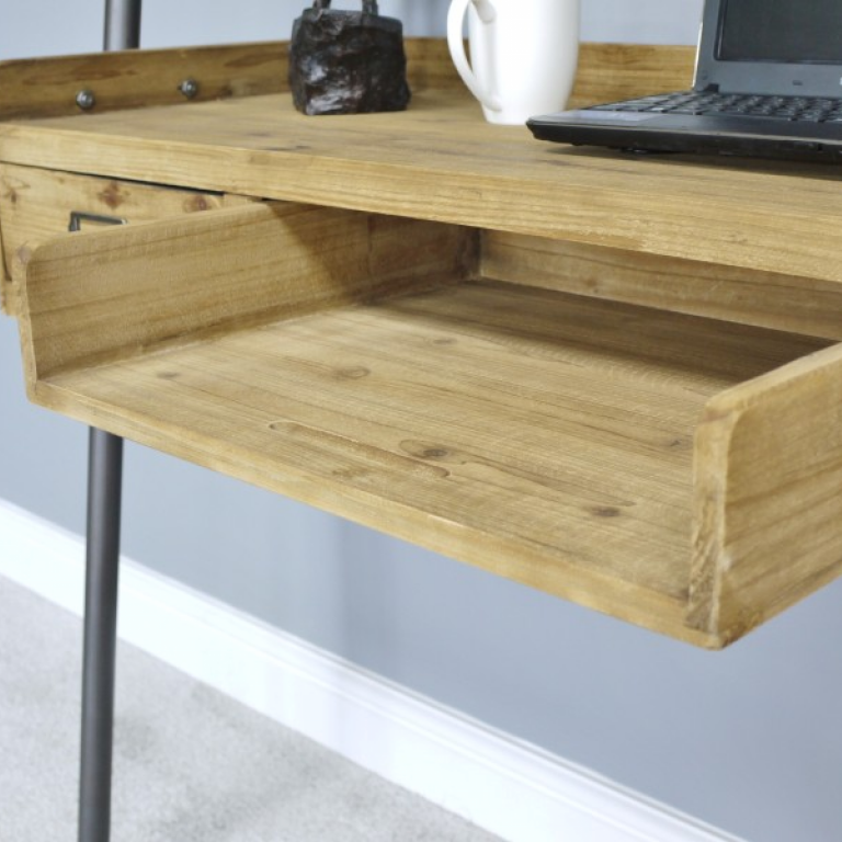 Sliding Keyboard Draw on the Desk