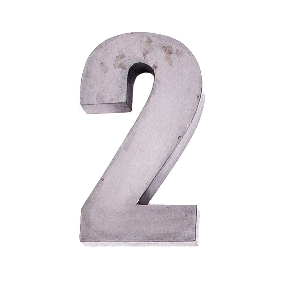 Fabricated 12" Steel Number 2