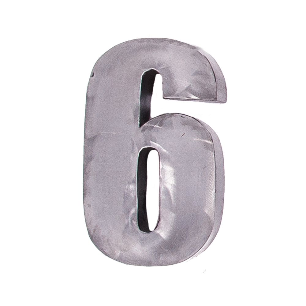 Fabricated 12" Steel Number 6