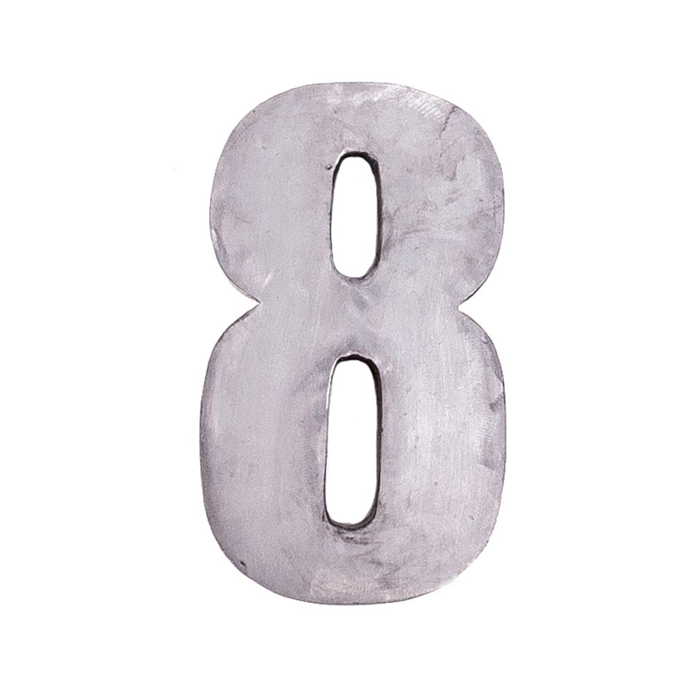 Fabricated 12" Steel Number 8