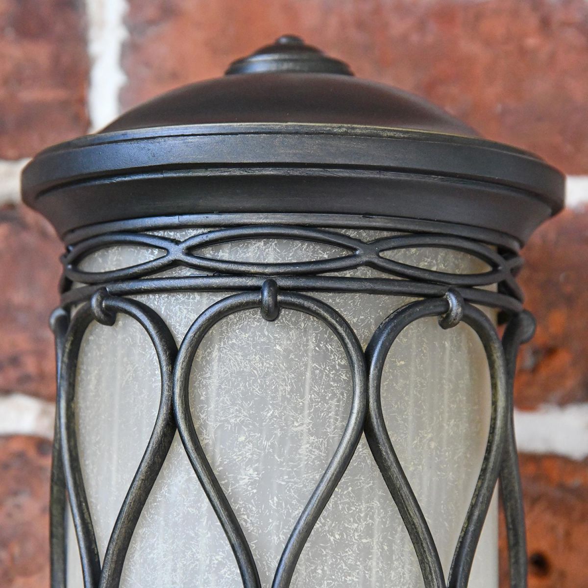 Close-up of The Ornate Pattern on the Top of the Lantern 