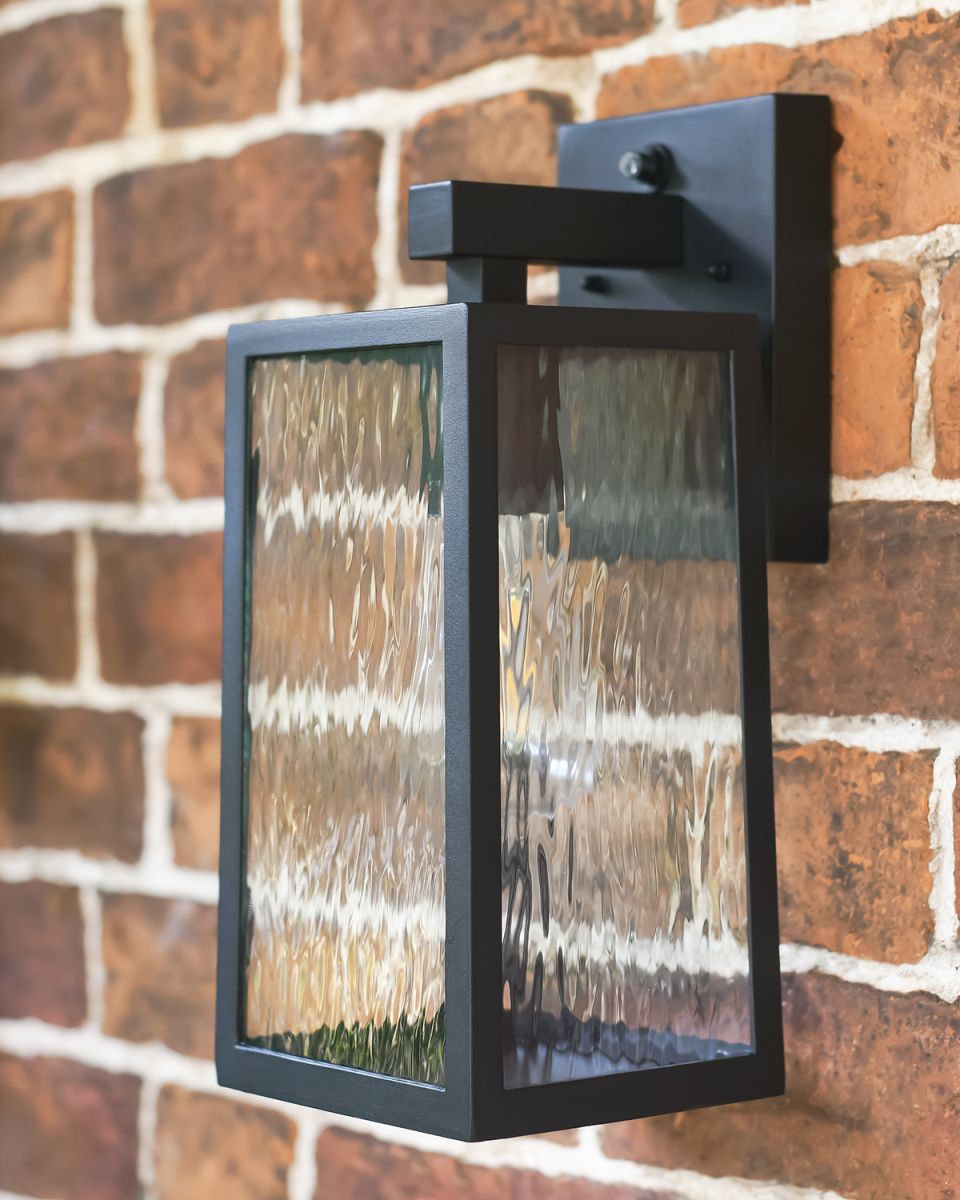 Oakley Top Fix Wall Light in Situ