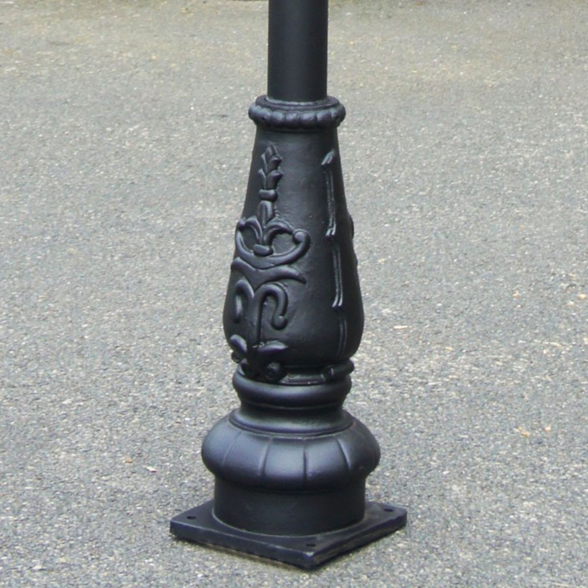 Copper Lincoln Swan Neck & Lamp Post 3.4m