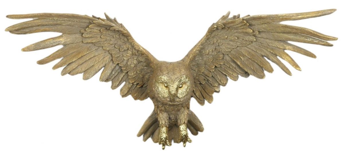 Owl With Outstretched Wings Wall Art & Bust