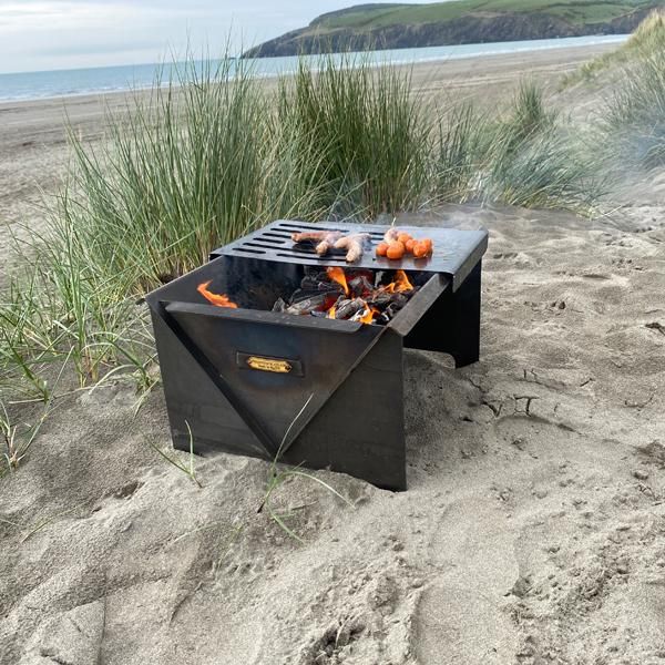 Pack Away Fire Pit in Situ