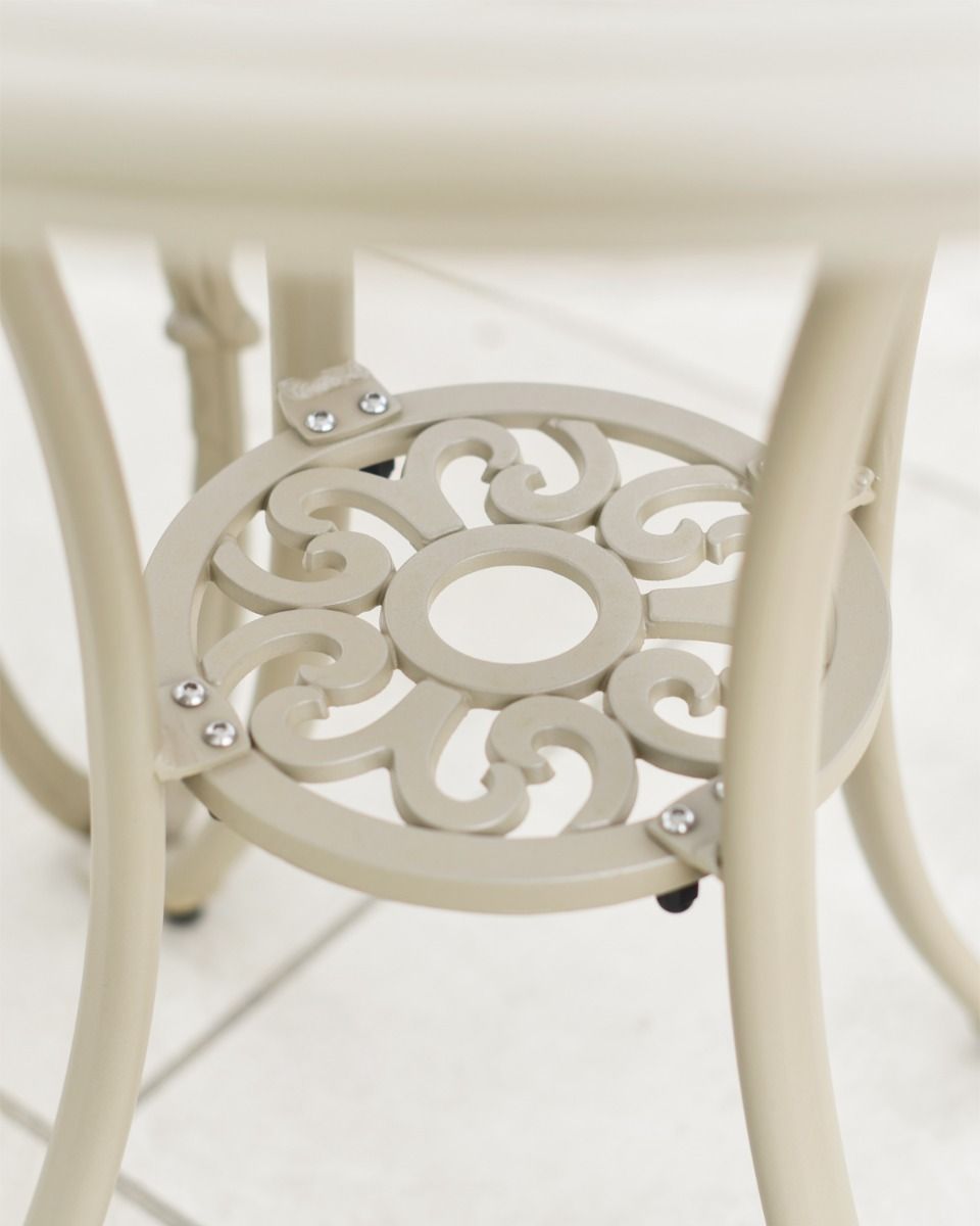 Parasol Holder In Garden Table