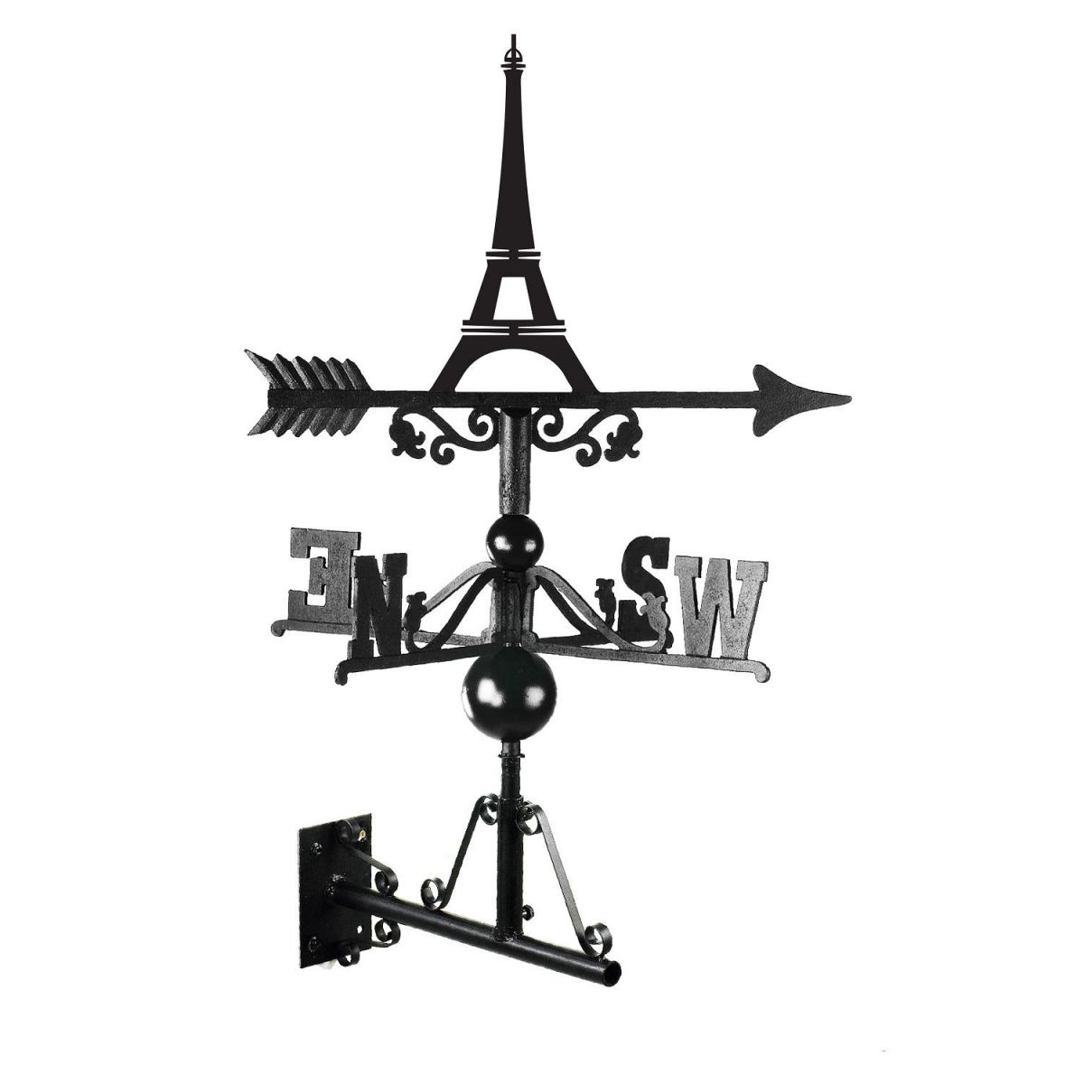 Paris Eiffel Tower Weathervane in Full 