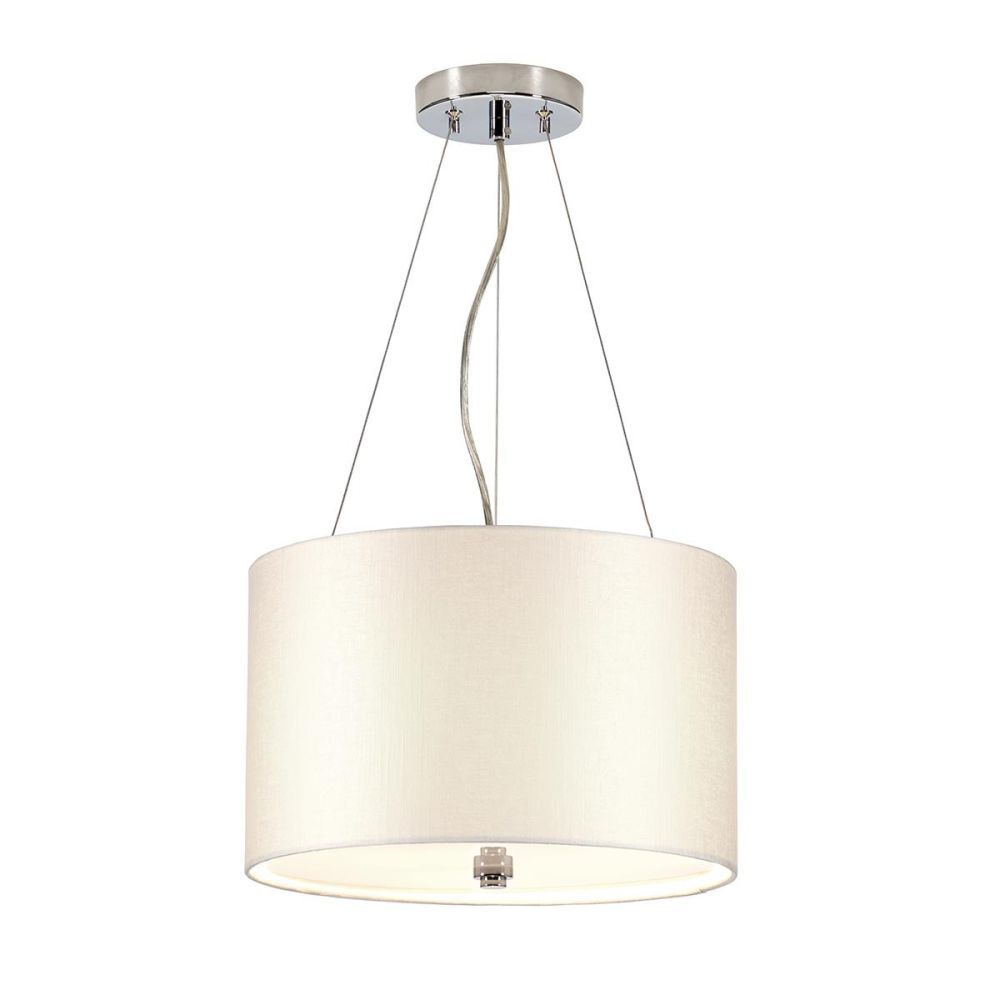 Contemporary Polished Chrome Ceiling Light 