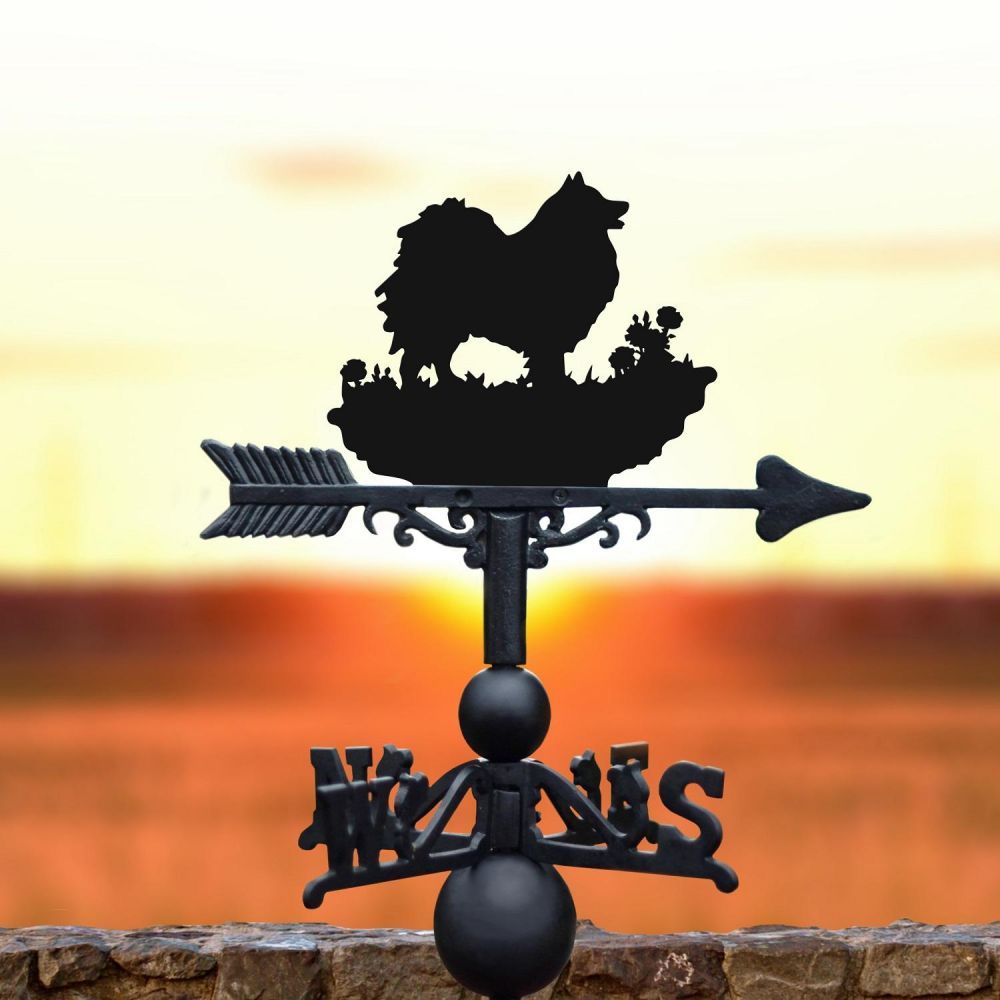 "Pomeranian" Weathervane