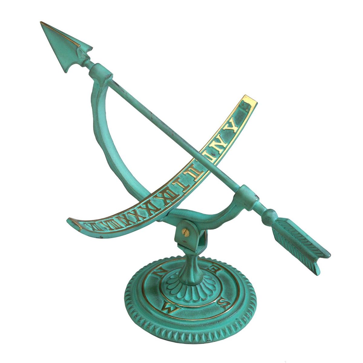 "Pompeii" Armillary Finished in a Verdigris Finish