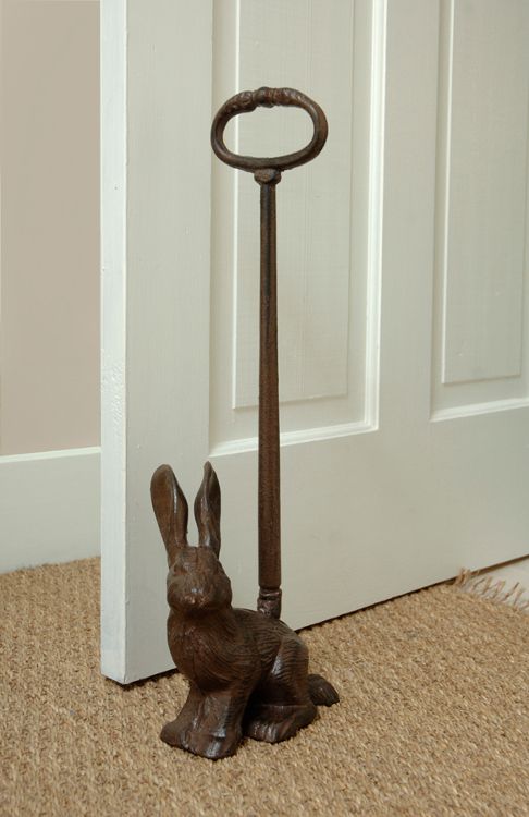Door Porter Cast Iron Rabbit