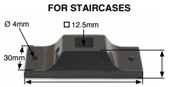 Black Rake Bracket 