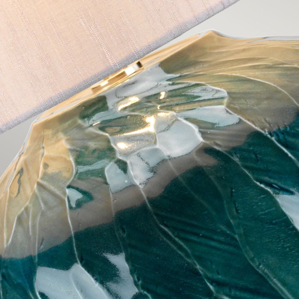 Reactive Glaze Lamp Stand