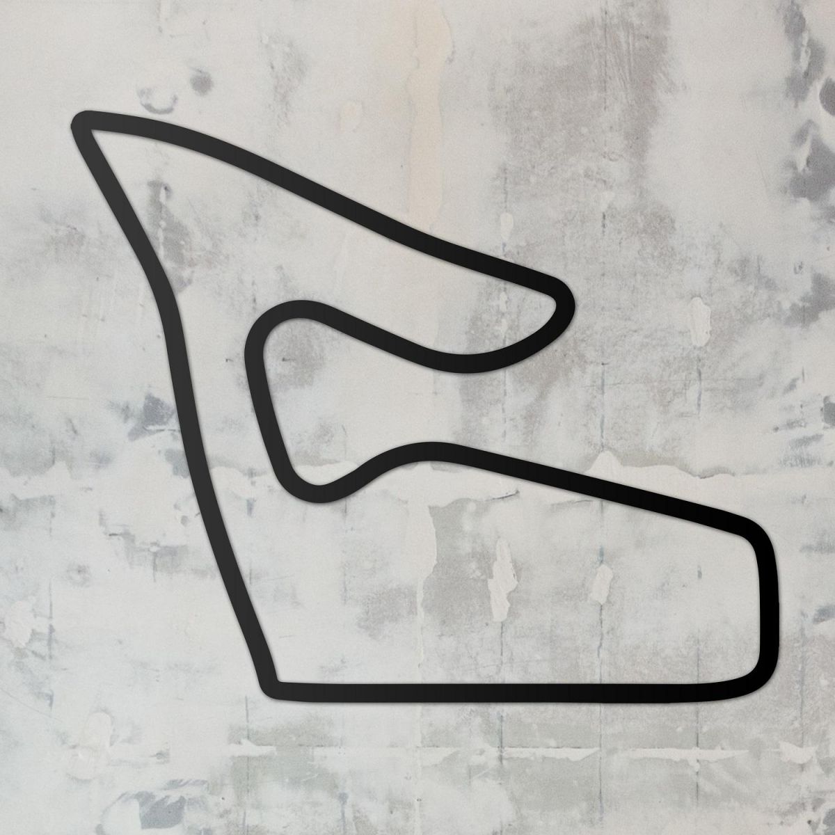 Red Bull Ring Motor Circuit Wall Art in Situ 